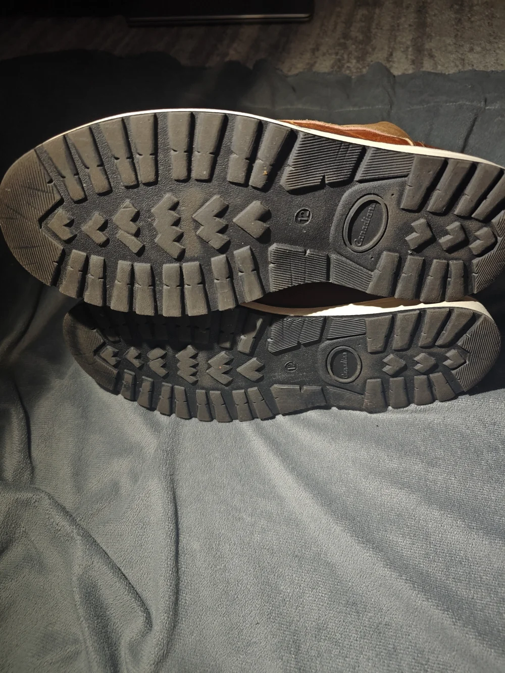 Canadiana Mens 12 Leather Boots Like New